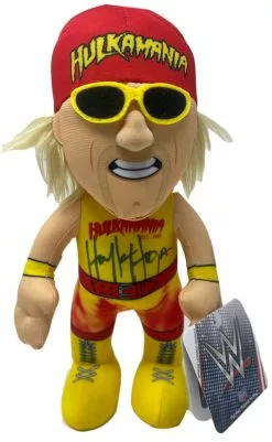 Hogan's Beach Shop WWE Hulk Hogan Doll Signed