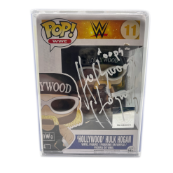 Hogan's Beach Shop Nwo Hollywood Hogan Funko Pop Signed "OOPS" 1