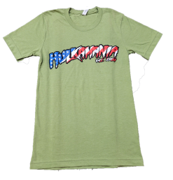 Hogan's Beach Shop Green Flag Hulkamania Tee