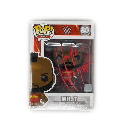 Hogan's Beach Shop Hulkamania Mr.T Funko Pop Signed (SALE)