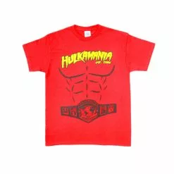 Hogan's Beach Shop Toddler Red Hulkamania Muscle Tee