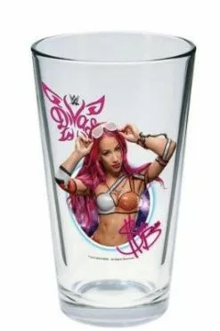Hogan's Beach Shop Sasha Banks WWE Pint Glass