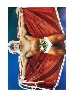 Hogan's Beach Shop Hulk Hogan Signed Thunderlips Cape Photo
