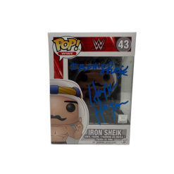 Hogan's Beach Shop Iron Sheik Funko Pop Autographed