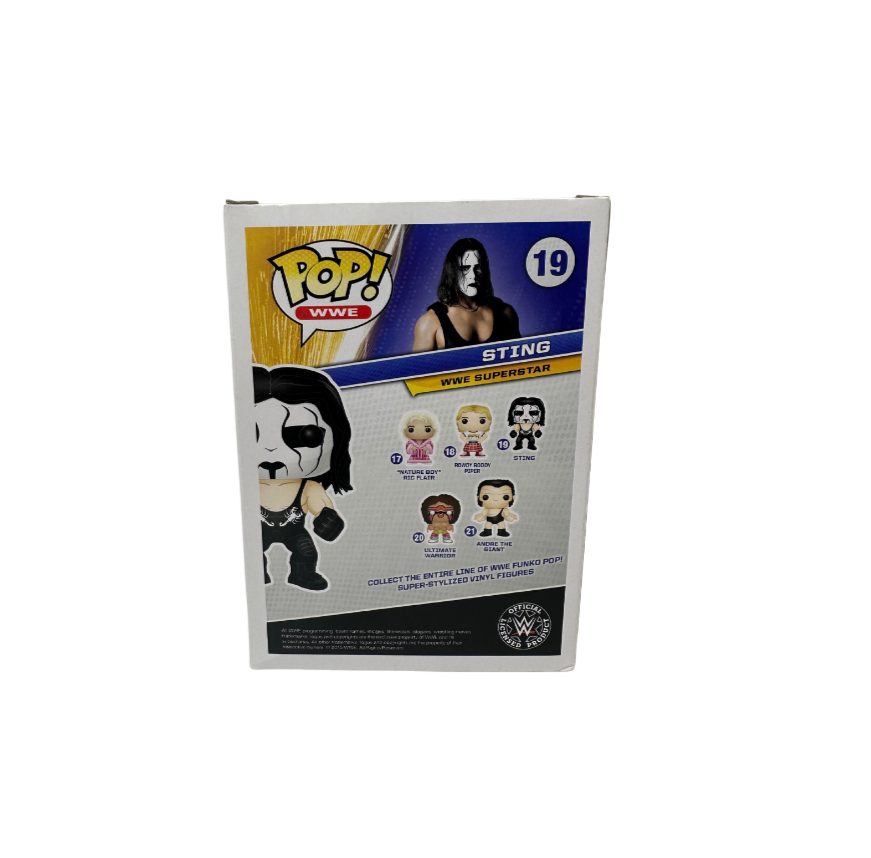 Hogan's Beach Shop Autographed Sting Funko Pop - Image 2