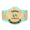 Hogan's Beach Shop WWE Replica Signed Blue Winged Eagle Championship Title Belt