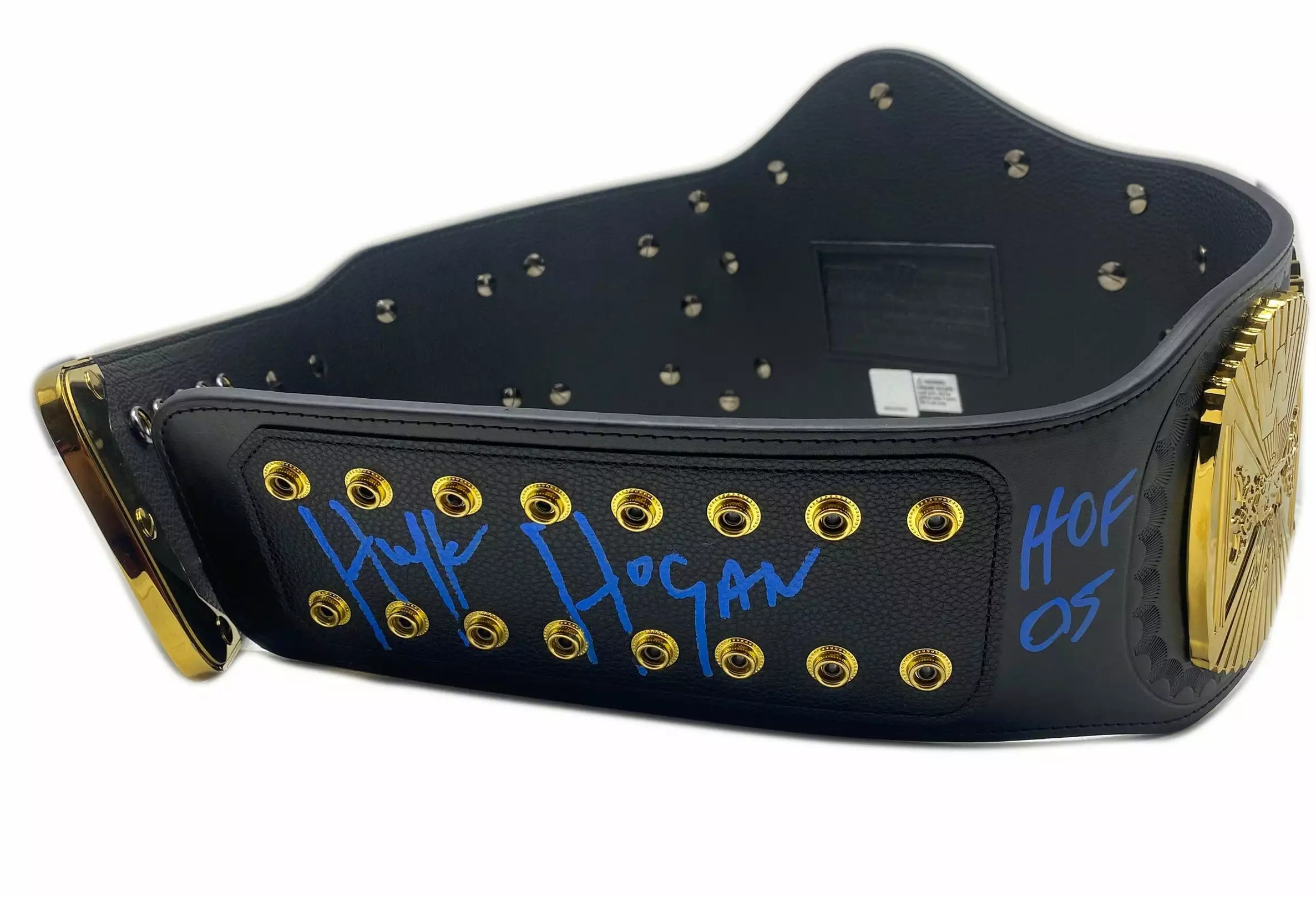 Hogan's Beach Shop Hulk Hogan Signed WWE Winged Eagle Replica Belt W Free Signed 8x10 - Image 2