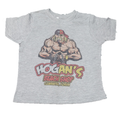Hogan's Beach Shop Youth Gray Split Face Tee