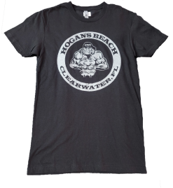 Hogan's Beach Shop Black Reflective Circle Crab HBS Tee