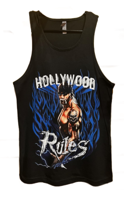 Hogan's Beach Shop Hollywood Rules Blue Flame Men's Tank