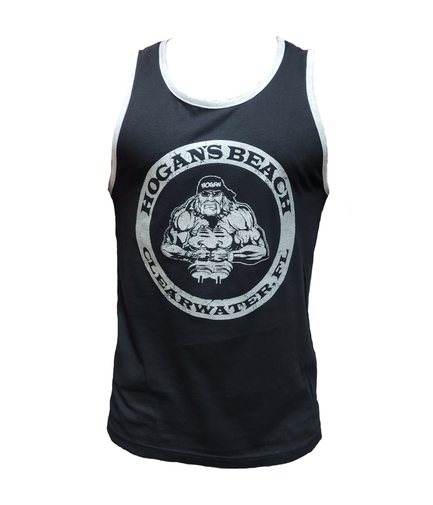 Hogan's Beach Shop Black Reflective HBS Circle Crab Tank