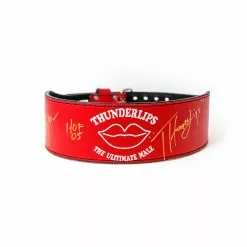 Hogan's Beach Shop Thunderlips Autographed Weight Belt