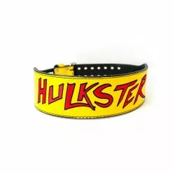 Hogan's Beach Shop Yellow Signed Hulkster Weight Belt