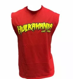 Hogan's Beach Shop Sleeveless Cutoff Hulkamania Shirt