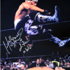 Hogan's Beach Shop Hulk Hogan Signed Hollywood Leg Drop Poster