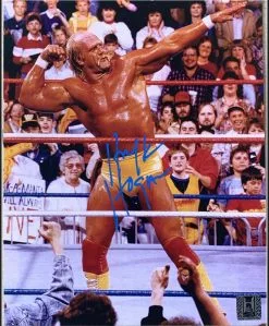 Hogan's Beach Shop Hulk Hogan Bow N Arrow Pose 8x10
