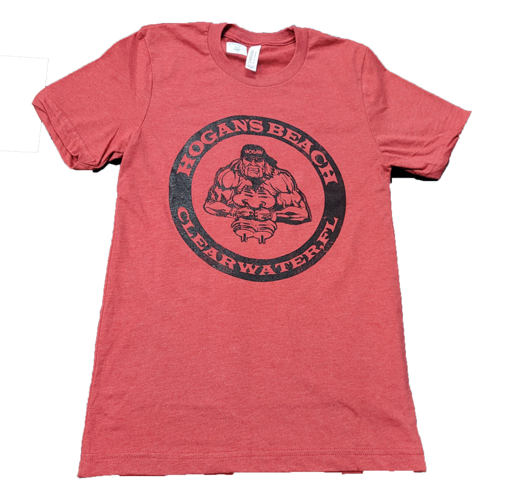 Hogan's Beach Shop HBS Circle Crab Red Tee