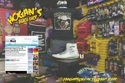 Hogan's Beach Shop Famous Ring Worn Shoe "That Was Stolen"& Returned Signed