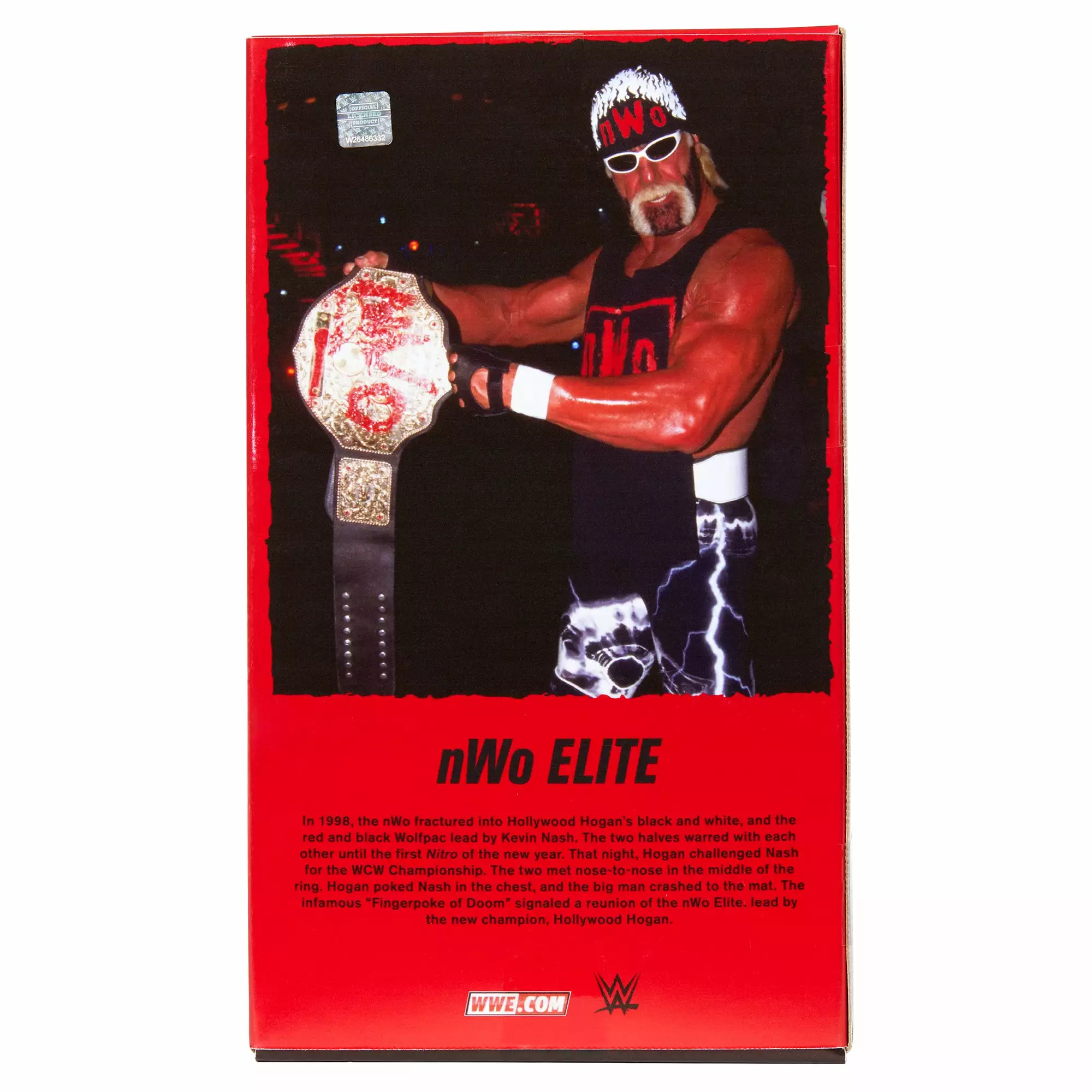 Hogan's Beach Shop Wolfpac Hollywood Hulk Hogan WWE Elite Ringside Exclusive Autographed - Image 2